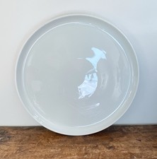 Jamie Oliver Royal Worcester 15.5” Humdinger XL Round Platter White On White VGC