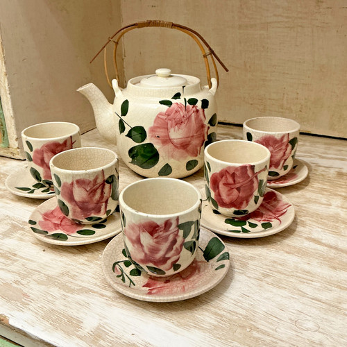 Vintage 1950s japan tea set - 1950s,