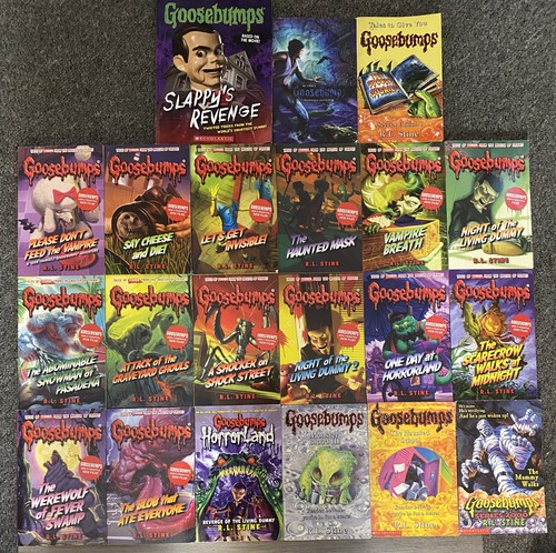 Goosebumps book bundle - 21,