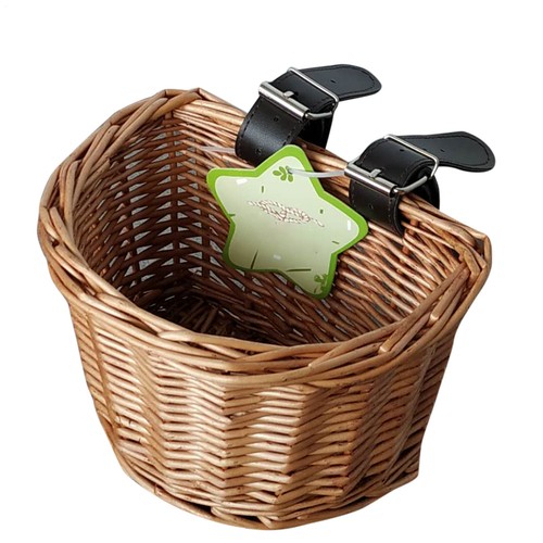 Retro bike basket wicker woven - retro,