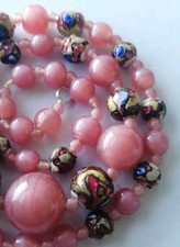 Vintage Art Deco Foil Glass