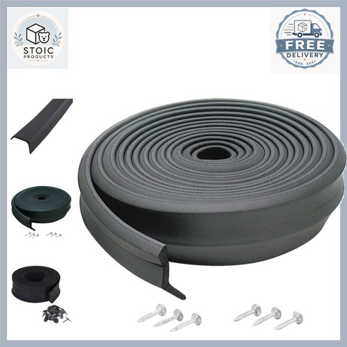 Durable black rubber garage - black,