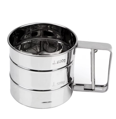 Stainless steel sieve - stainless, cup
