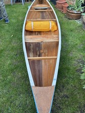 Vintage Wooden Canoe –