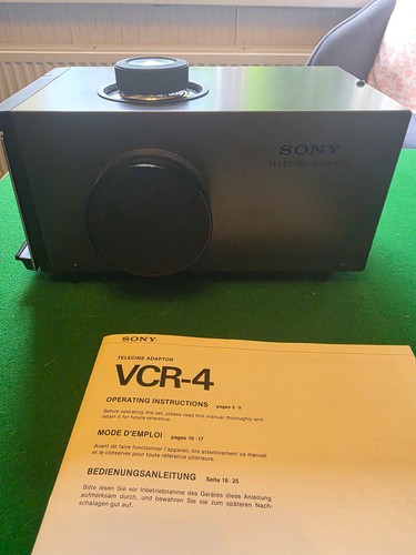 Vintage sony vcr telecine - sony,