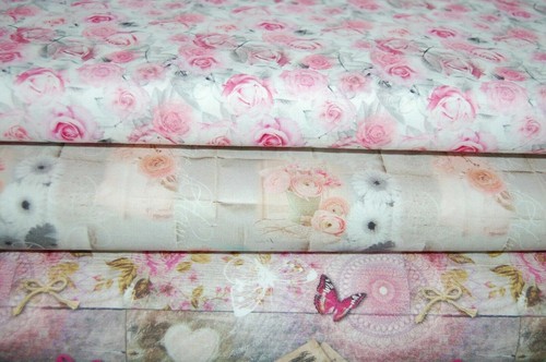 Stof charme roses flowers - roses, love