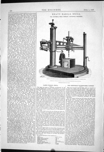 Old print 1887 - print, heavy