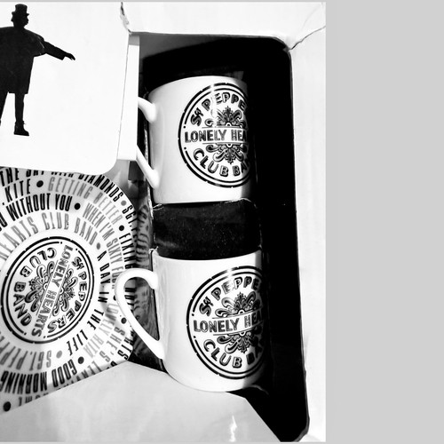 Beatles cup and saucer - cup,