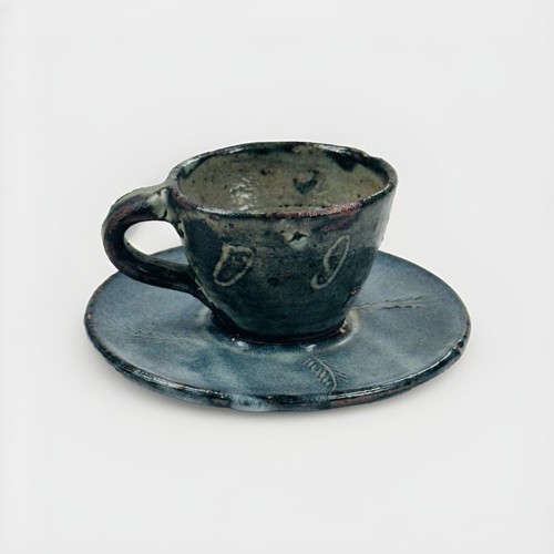 Studio pottery coffee cup - studio,