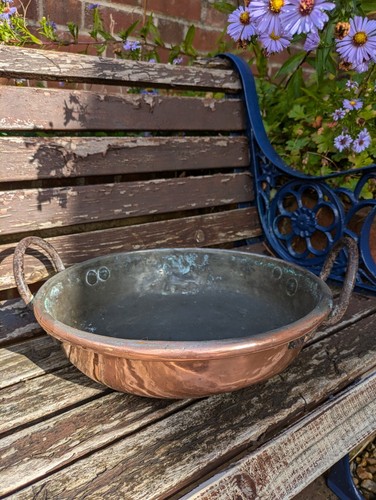 Vintage heavy copper french - heavy,