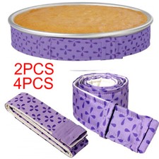 2/4x Cake Baking Strips Even