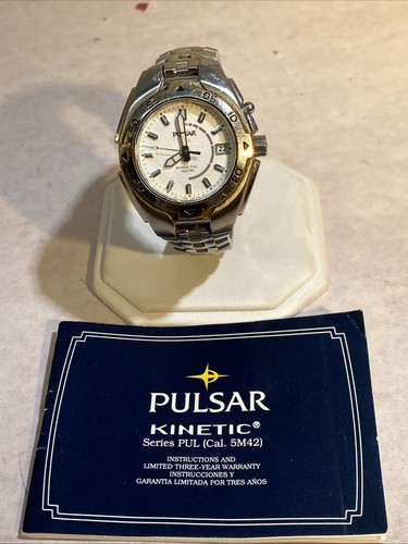 Pulsar kinetic watch 5m42 - pulsar,