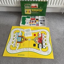 Vintage 1972 Totopoly Board