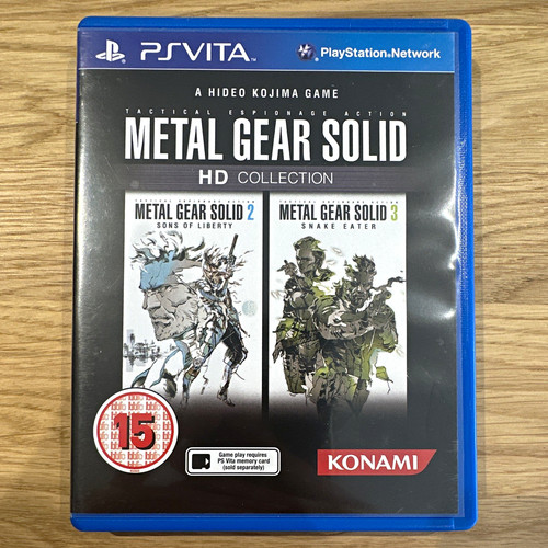 Konami metal gear solid - metal, hd