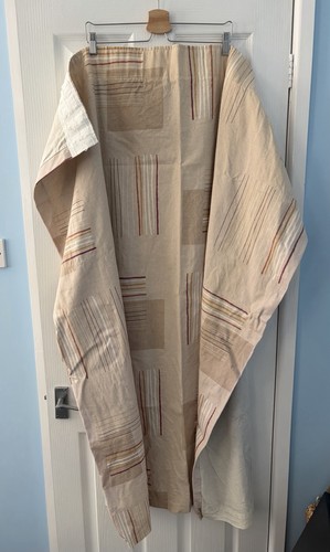 Vintage beige geometric stripe - beige,