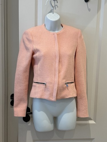 Zara boucle cropped blazer - cropped,