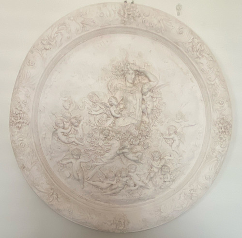 Large hand made - plaster, mould