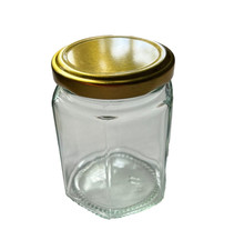 40 x 7oz 196ml Hexagon glass