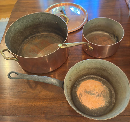 Bundle mauviel copper - 3,