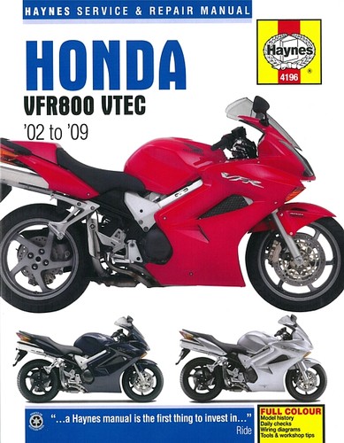 Haynes handbuch honda - handbuch, vfr800