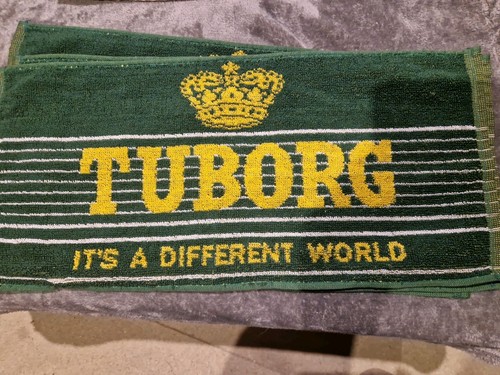 Tuborg beer towel - tuborg,
