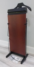 Corby 4400 Trouser Press Fast Dry In Walnut Colour Wall Or Freestanding Timer