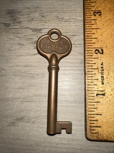 Antique franklin skeleton key - franklin,