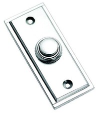 Satin chrome rectangular - satin,