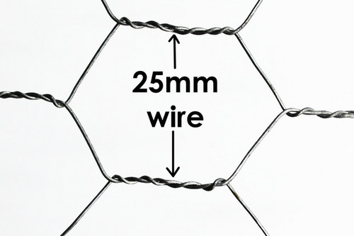 Galvanised chicken wire - galvanised,