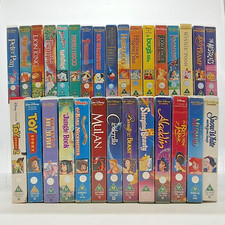 X30 Animated Disney VHS Video