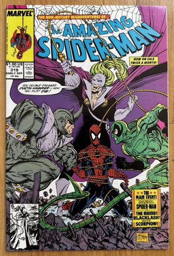 Amazing spider man 319 - amazing, #319