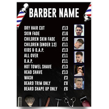 Barber Shop Personalised Price