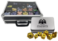 D&D Dice Case & 8x DnD Metal