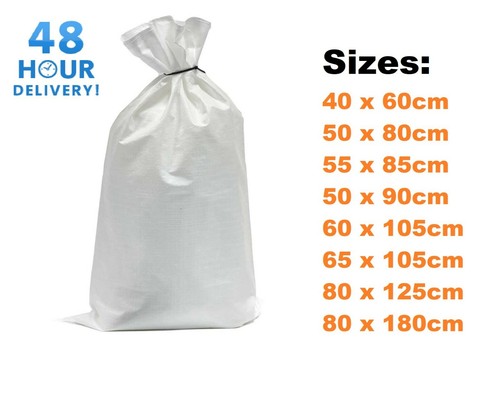 Bag sacks woven large extra - woven,
