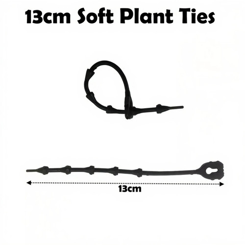 13cm plant ties strong rubber - strong,