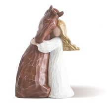 Unique Embraces Horses Figurines Horse Lover Horses ThemedOrnaments Home Office