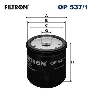 537 filtron oil filter - 537/1,
