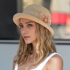 Women's Hat Elegant Braided