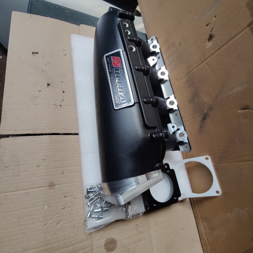 Ultra race black manifold - race,