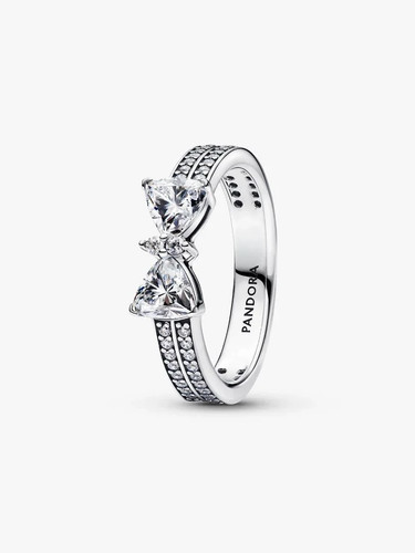 Pandora sparkling bow - sparkling,