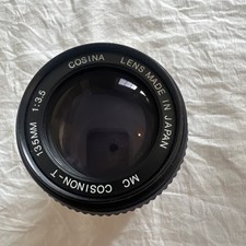 Cosina MC COSINON - T, 135 mm, 1:3.5, Camera Lense. USED