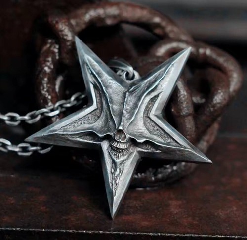 Gothic inverted pentagram - inverted,