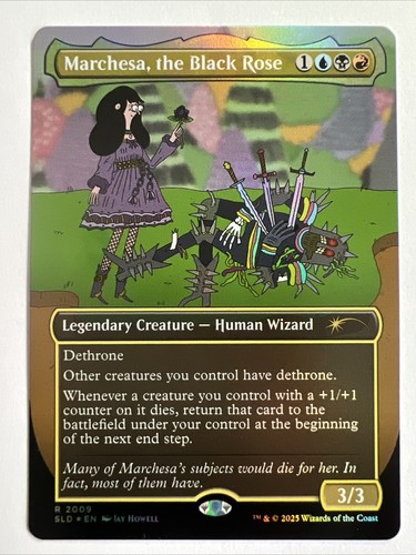 Mtg marchesa the black - black, rose
