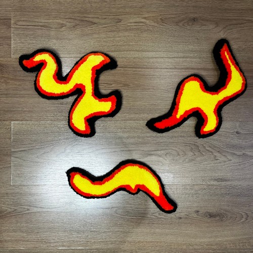 Golf wang flame pattern tufted - wang,