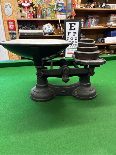 Vintage balance scales cast - vintage,
