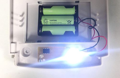 Blue flasher led - led, pcb
