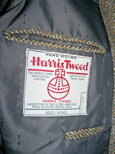 Vintage harris tweed - vintage, jacket