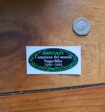 Ducati Superbike 1990 1991 Decal SBK Campion Del Mondo Stickers 851 888 etc