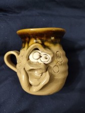 Pretty Ugly Pottery Crazy Face
