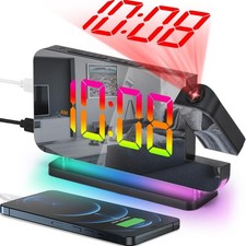 Projection Alarm Clock,7.4 in